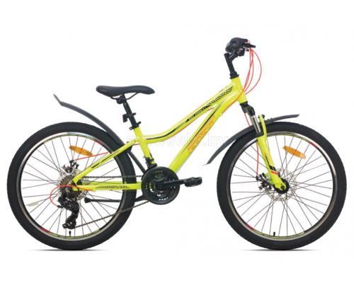 Велосипед Aist Rosy Junior 2.1 24" (желтый, 2021)