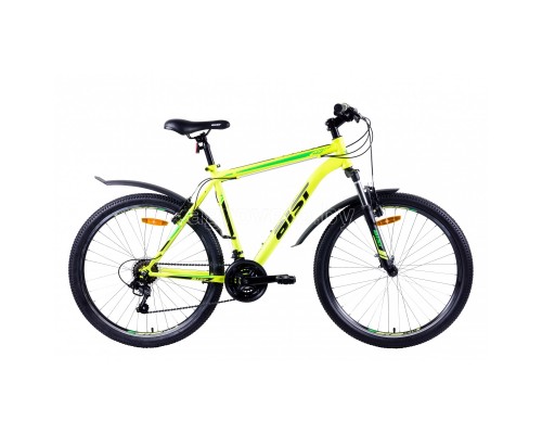 Велосипед Aist Quest 26" (желтый/зеленый)