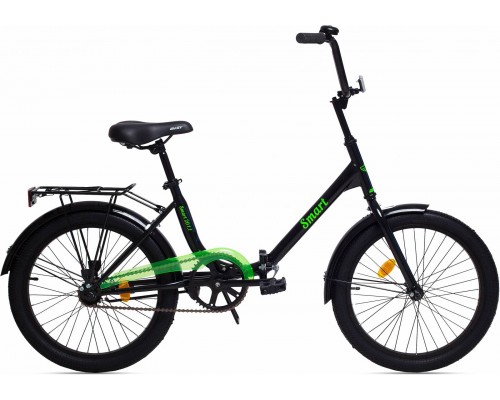 Велосипед Aist Smart 1.1 20" (черный/салатовый)